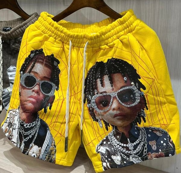 Shorts imprimés graphiques unisexes