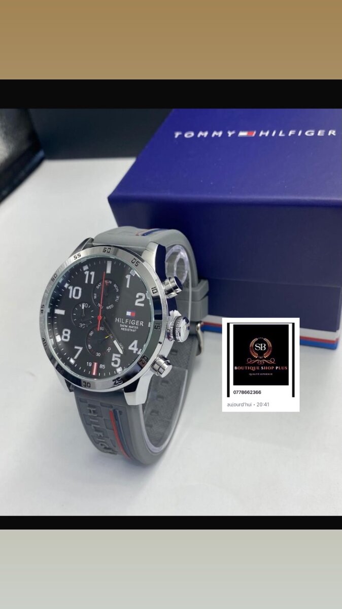 Montre tommy Hilfiger sport