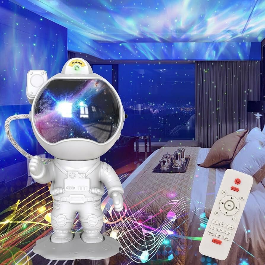 LUMIÈRE DES ÉTOILES DES ASTRONAUTE