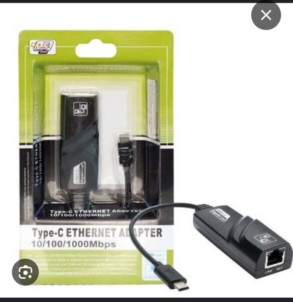 Adaptateur Ethernet USB-C rapide