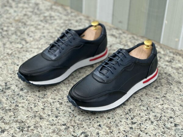 Baskets en cuir élégantes