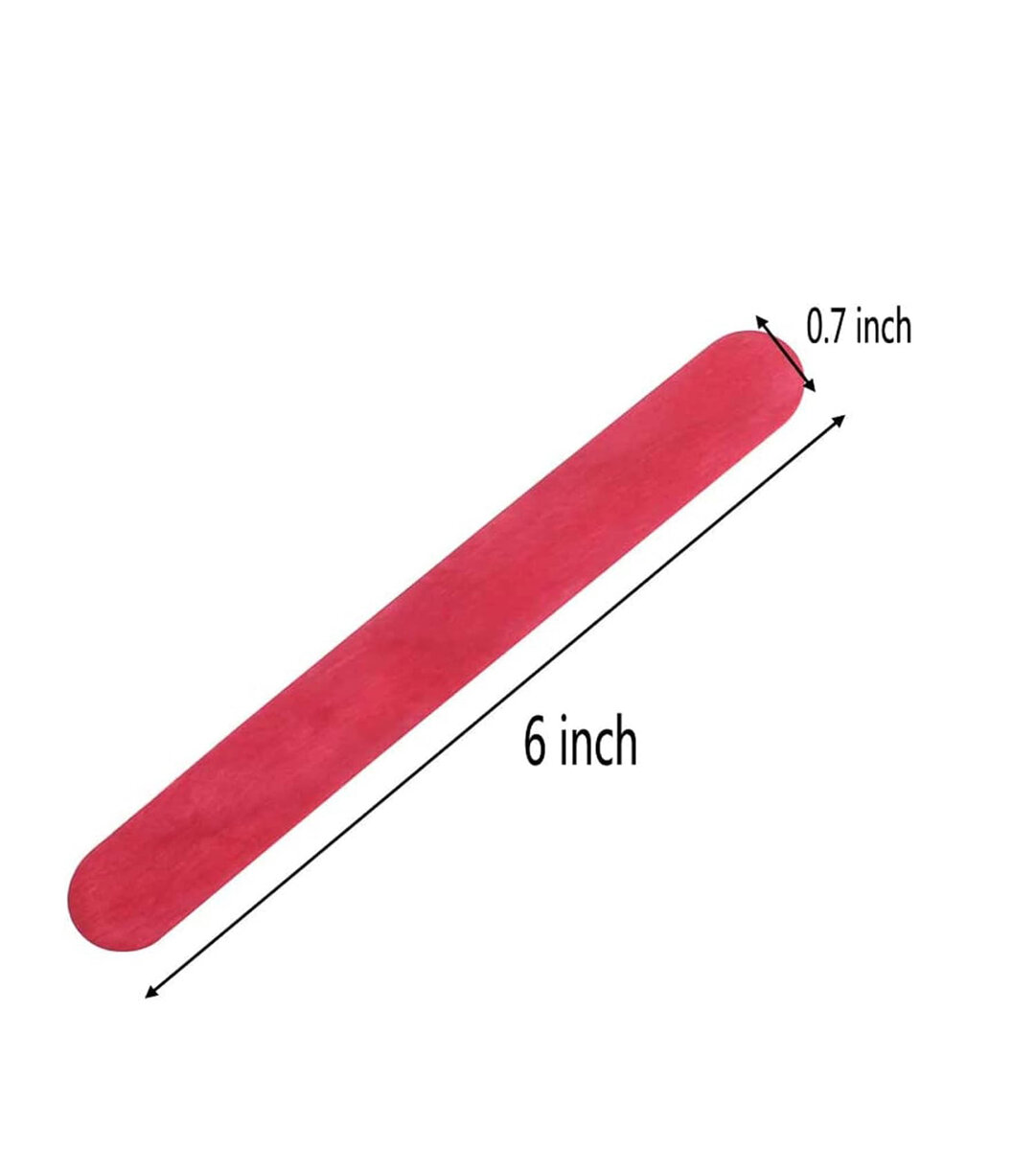 Bâtons colorés en bois pour bricolage