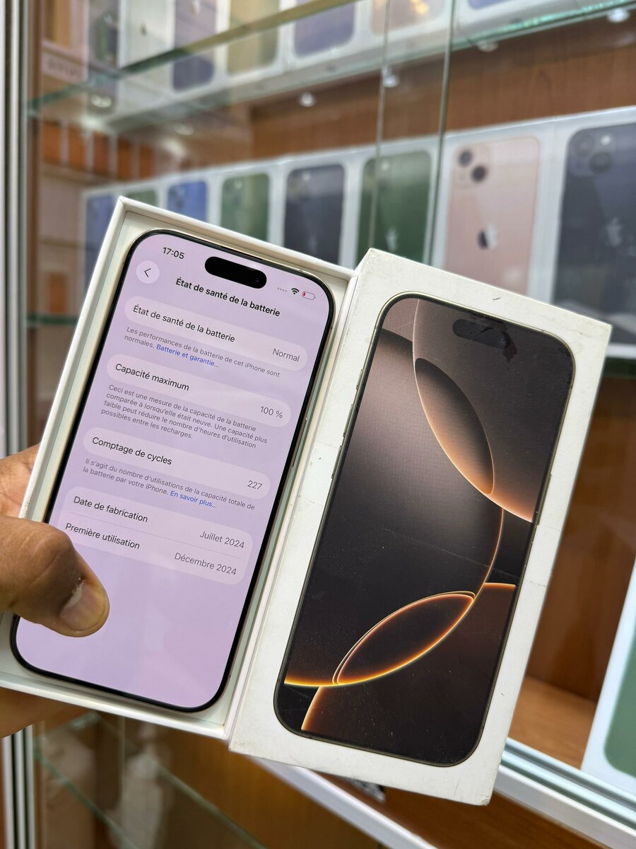 16 pro 256Go disponible