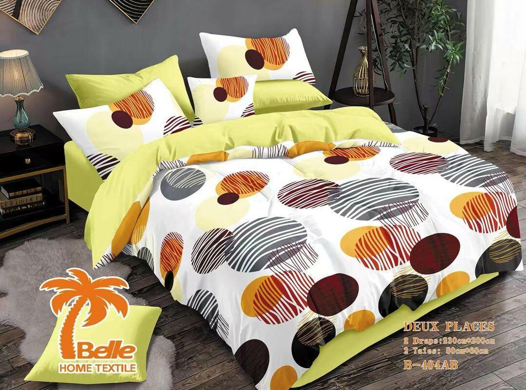 2 draps 2 taies d'oreillers
