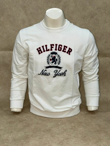 Sweatshirt bleu logo New York