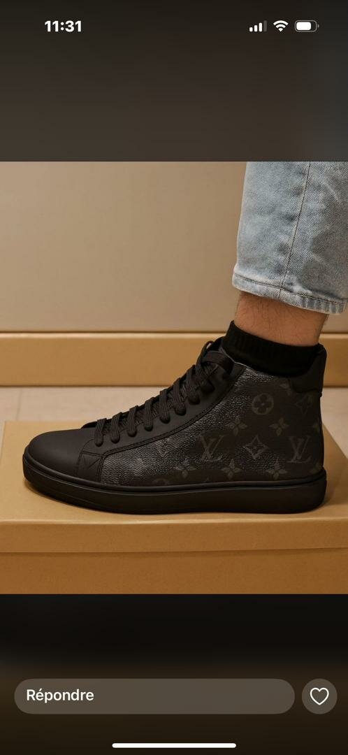 Baskets montantes de luxe