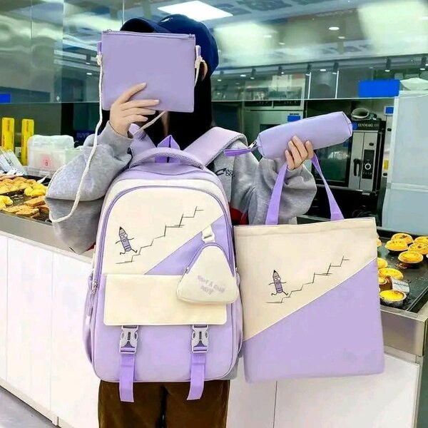 Set de sacs à dos violet