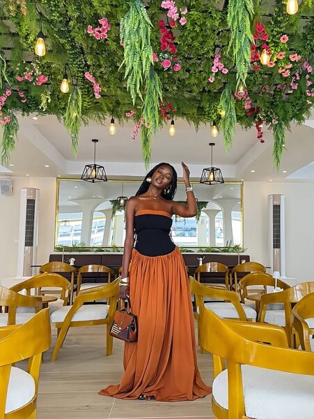 Robe longue élégante