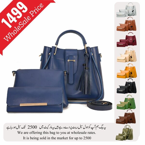 3pc Bag (Wholesale Price) All Colors Avalaible