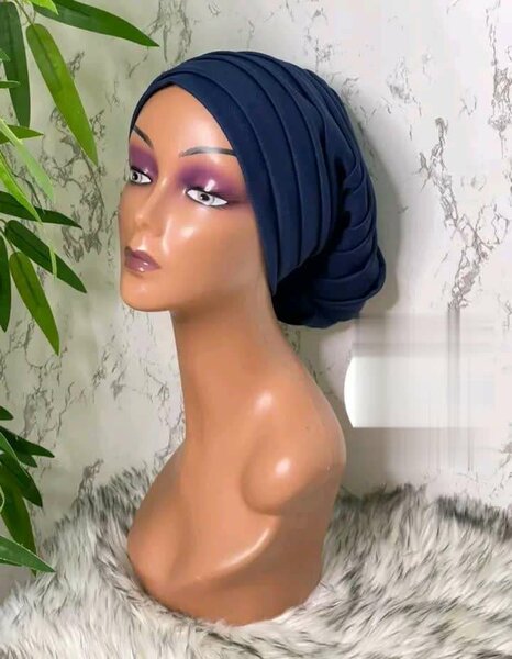 Turban élégant en coton