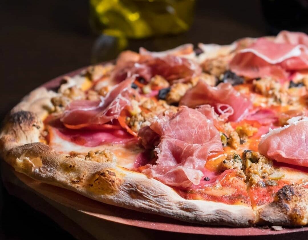 Pizza jambon-fromage