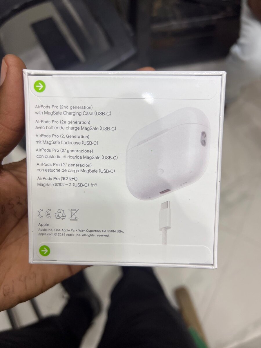 Airpods pro2(2024) latest type c charging system