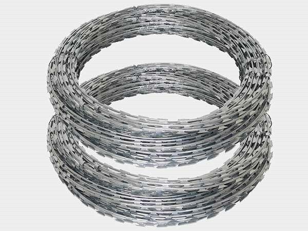 CONCERTINA RAZOR WIRE 450mm x 10mtrs 2.24mm