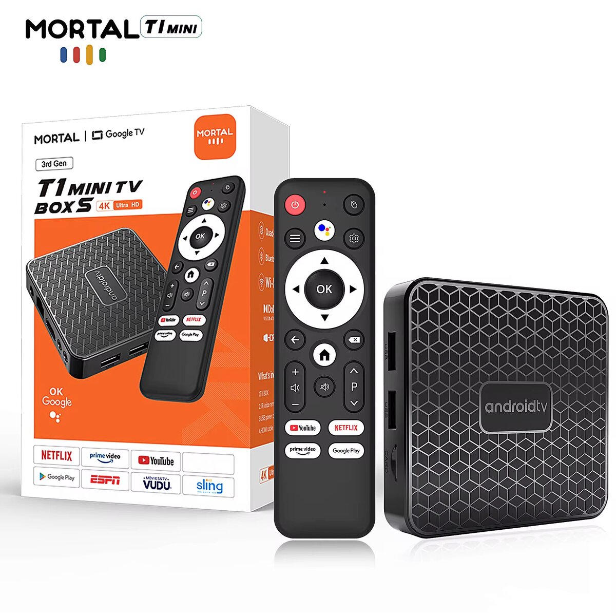 Box TV Android MORTAL T1 Mini