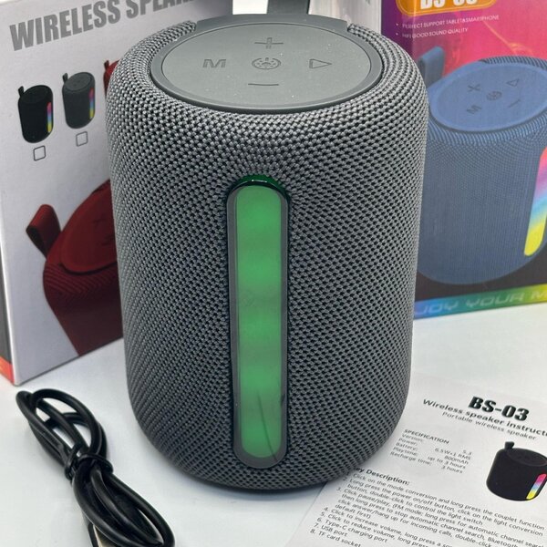Enceinte Bluetooth Portable LED