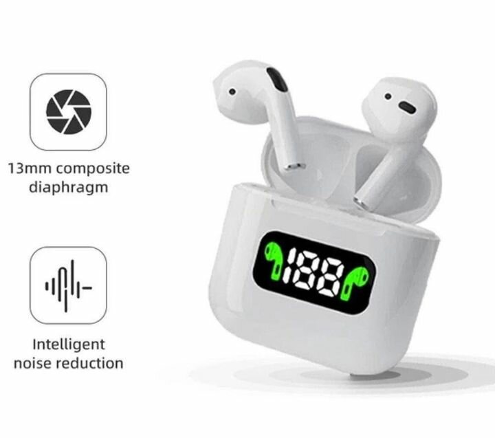 Écouteurs sans fil LED