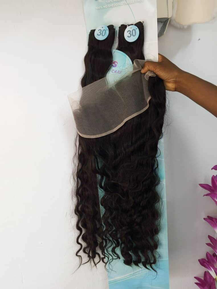 Extension cheveux ondulés