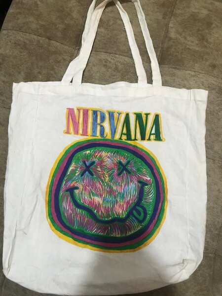 Nirvana Canvas Tote Bag