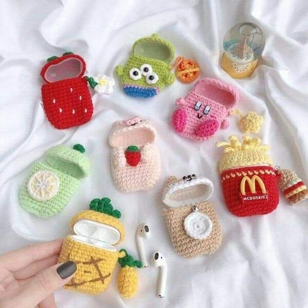 Étuis Croche AirPods Mignons