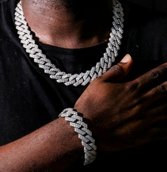 Bracelet et collier cubain