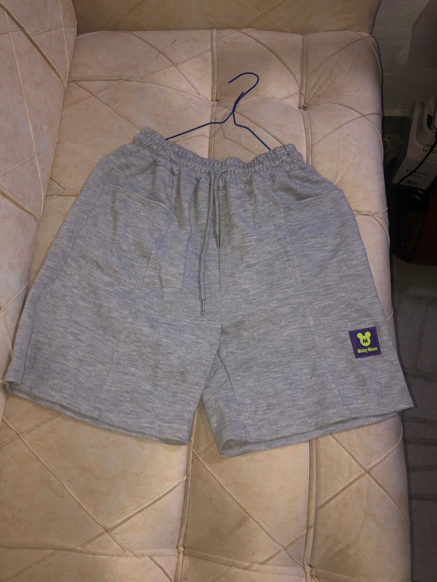 Shorts gris décontractés