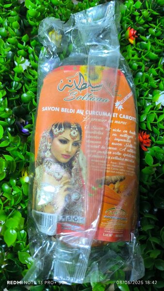 Savon Beldi au Curcuma et Carotte