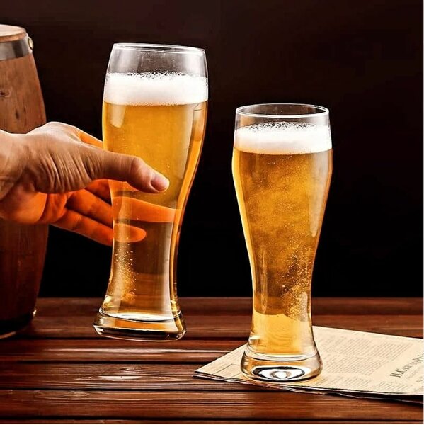 Verres à bière acrylique éléga