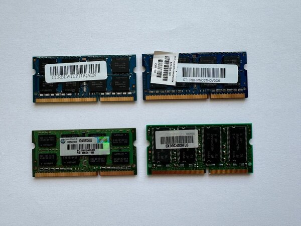 Barrettes RAM 4GoDDR3 Portable