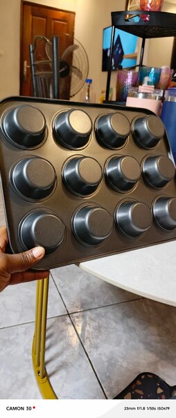 Moule à muffins en acier