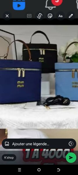 Sac à main carré élégant