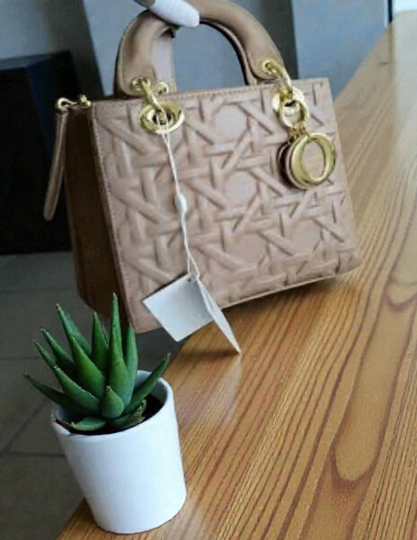 Sac à main Dior chic en cuir