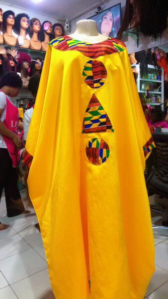 Robe Caftan Colorée Femme