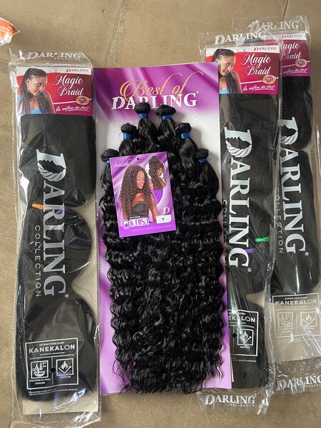 Tresses Synthétiques Tressage