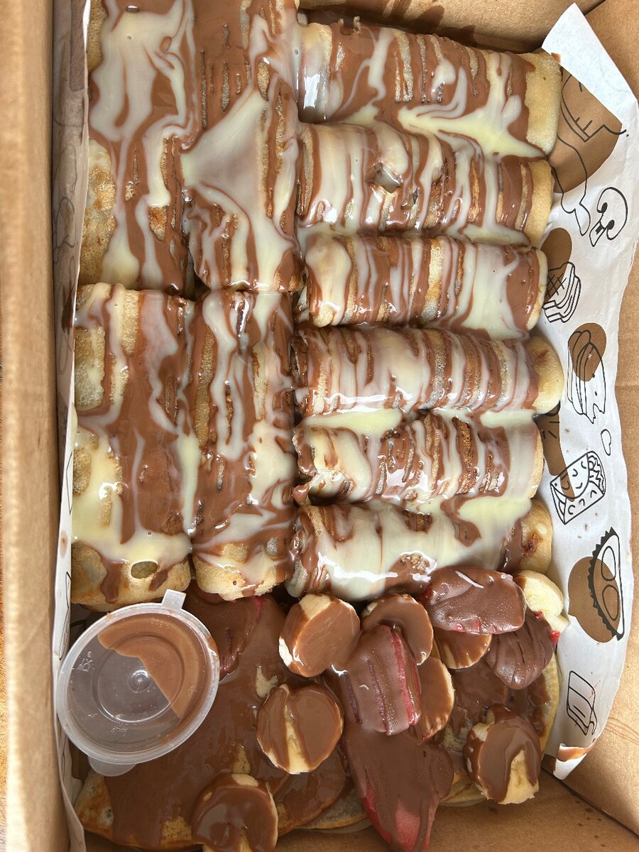 Crêpes chocolatblanc x pancake