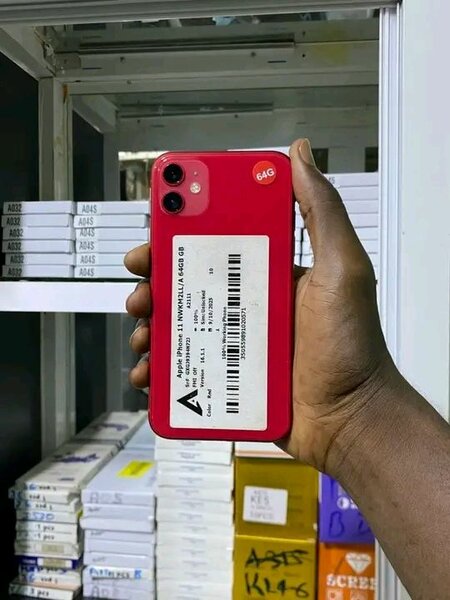 Smartphone iPhone Rouge