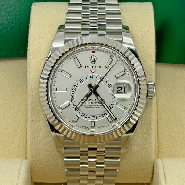 Montre Rolex automatique Blanc
