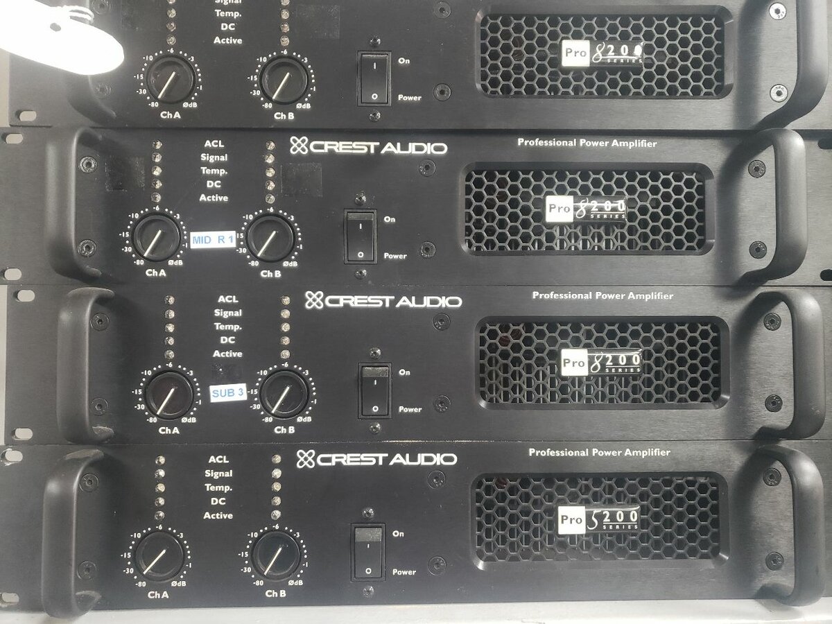 Crest Audio Professional Amplifier