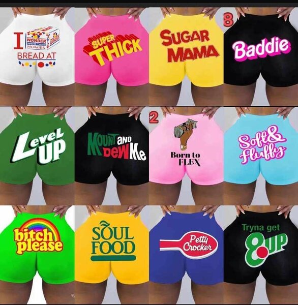 Booty shorts And Tops