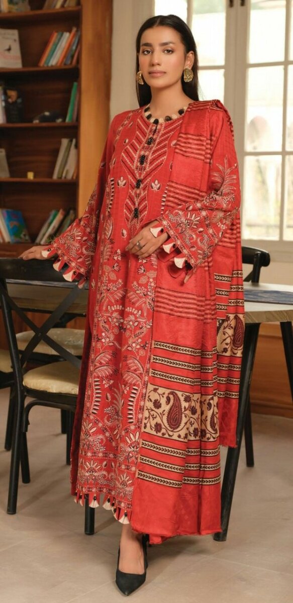 Embroidered winter collection