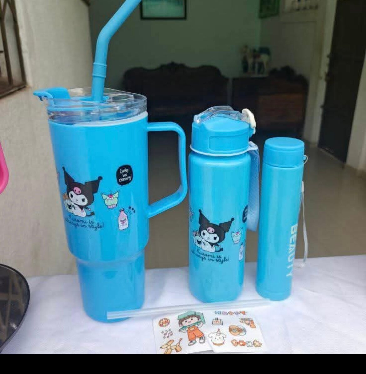 Ensemble de Bouteilles Anime