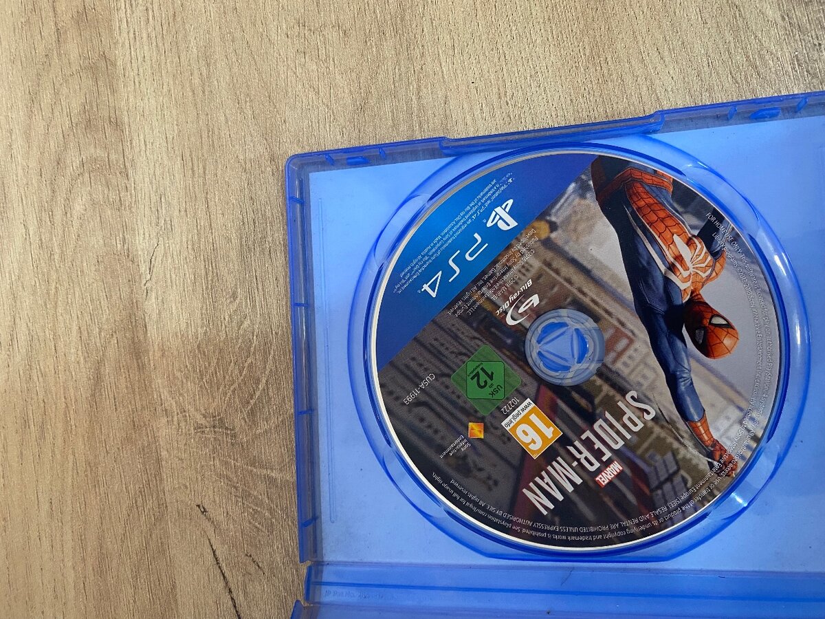 Jeux ps4 Spider-Man Marvel