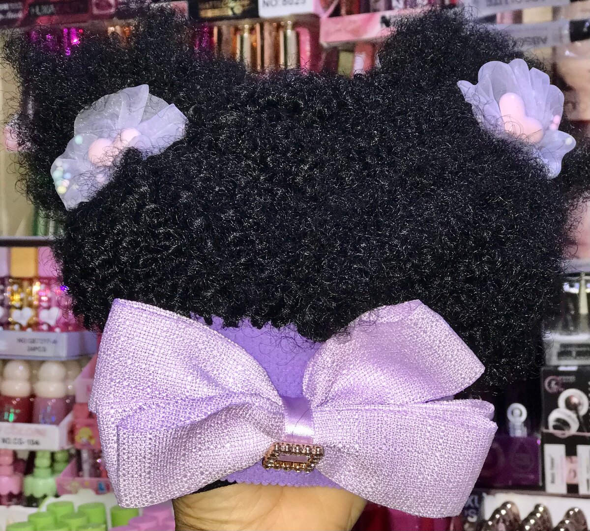 Perruque  cheveux oreille ours