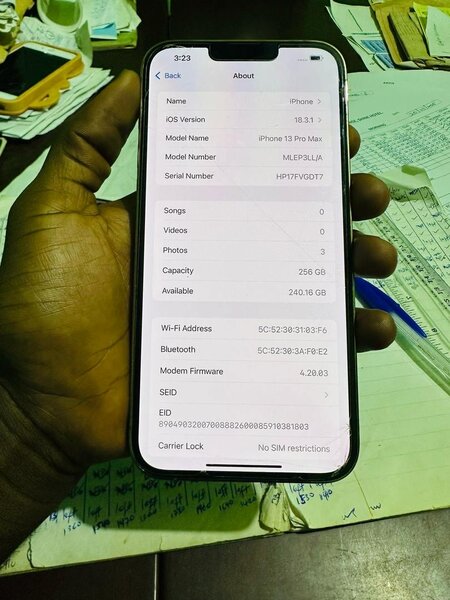 iPhone 13 Pro Max 256GB Gold