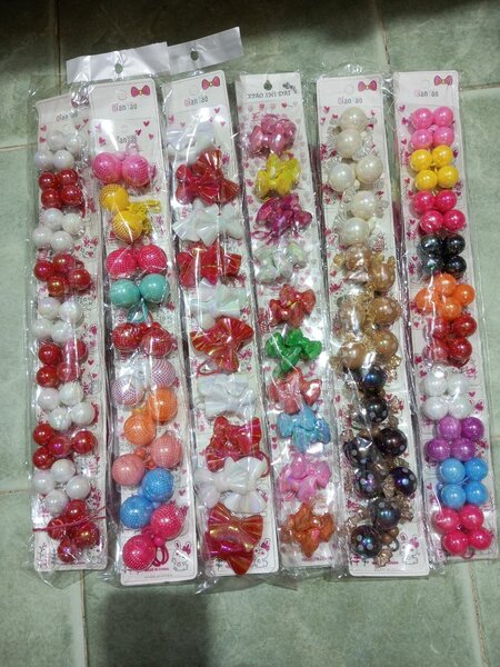 L unité d élastiques  colorés