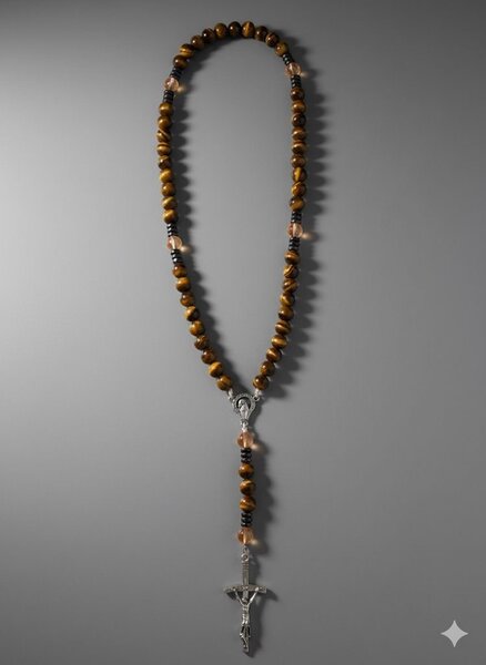 Chapelet en pierre naturelle