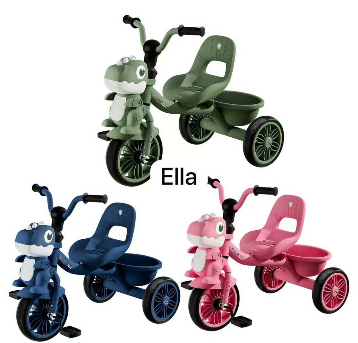 Tricycle Enfant Dino Amusant