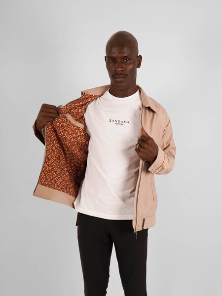 Veste beige Homme