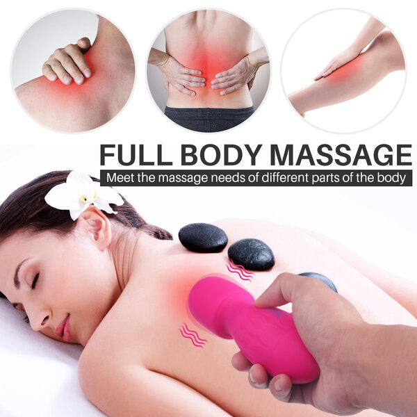 Mini masseur vibrant silicone