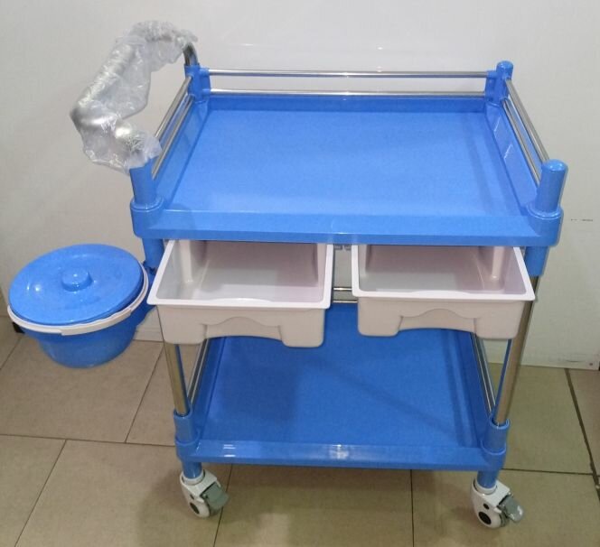 2 step trolley with drawer