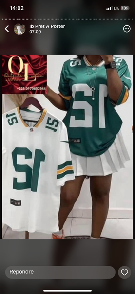 Maillot de football tendance